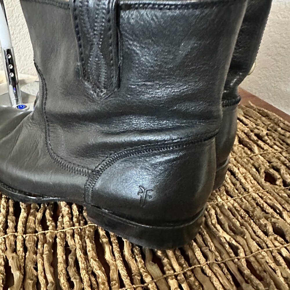 Frye Anna Leather Ankle Booties - Picture 5 of 12
